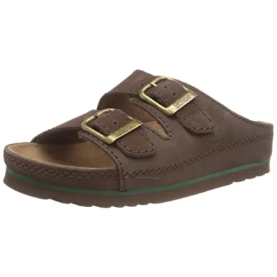 Imagen de Scholl Air Bag Nublined U, Sandal Unisex adulto, Marrón, 36 EU