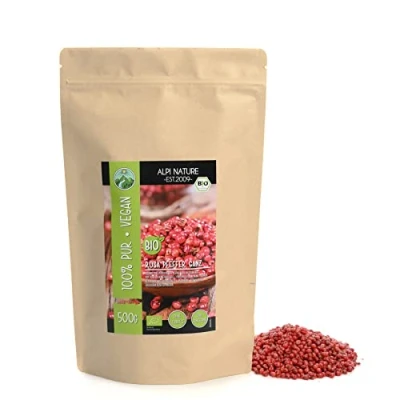 Imagen de pimienta rosa ecológica (500g), en grano, procedente de cultivo ecológico controlado, probada laboratorio, 100% pura y natural