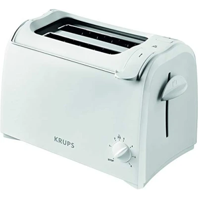 Imagen de Krups ProAroma KH1511 Tostadora, 700W, 2 rebanadas, blanco
