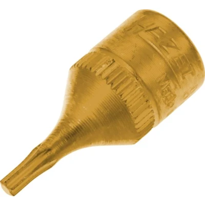 Imagen de HAZET Torx 8502 T9 Piezas insertables de llave cubo Acero cromo vanadio interior moleteado
