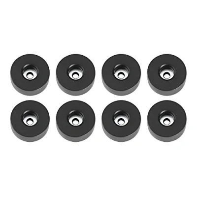 Imagen de Adam Hall Hardware 4907 M8 AH El conjunto de 8 pie goma 38 x 15 mm en bolsa