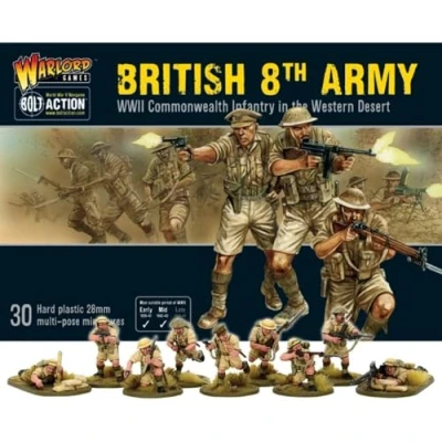 Imagen de Warlord Games 8th Army Infantry
