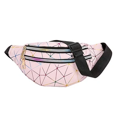 Imagen de Estwell Riñonera Mujer Moda Deportiva Viaje Bolso de Cintura Running Impermeable Riñoneras Marcha Fanny Pack