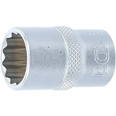Imagen de BGS 10637 Llave de vaso 12 caras entrada 12,5 mm (1/2&quot;) 17
