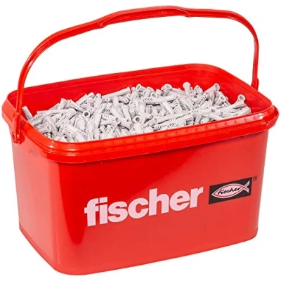 Imagen de fischer Cubo de tacos nylon UX 6X35 R 2.500 Uds / (Pack 2500 Uds), 508027