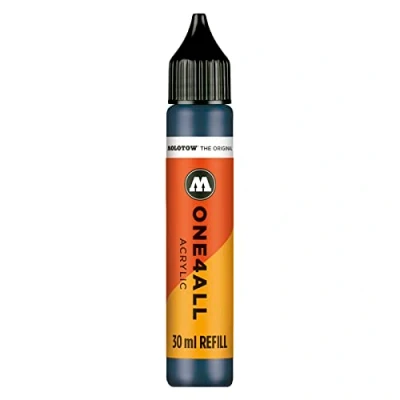 Imagen de Molotow ONE4ALL Tinta de recambio para rotulador permanente, color petróleo 30 ml