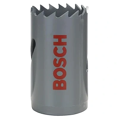 Imagen de Bosch Professional 1x Sierra de corona HSS bimetálica para corte suave (en distintos materiales, Ø 30 mm, accesorios taladro)