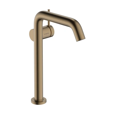 Imagen de hansgrohe Tecturis S Fine grifo lavabo sin desagüe, monomando 230 mm, mezclador ahorro de agua (EcoSmart+), bronce cepillado, 73372140