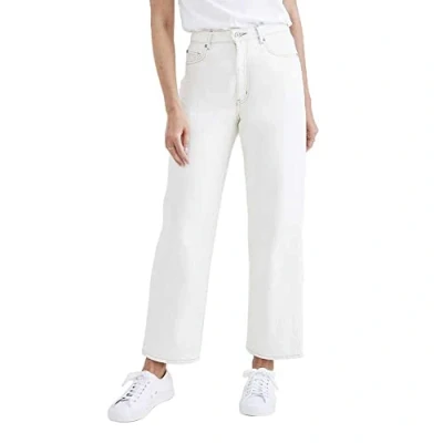 Imagen de Dockers High Waist Jean Cut Straight, Jeans para Mujer, Blanco (White Garment Dye), 31W