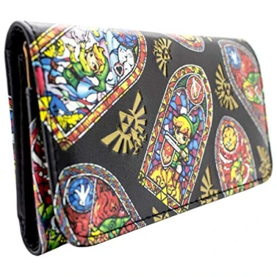 Imagen de Cartera de Nintendo Zelda Wind Waker Negro
