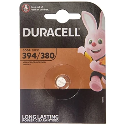 Imagen de 2 pilas Duracell 389/390 SR1130 con óxido de plata (2 blísters 1 batería)