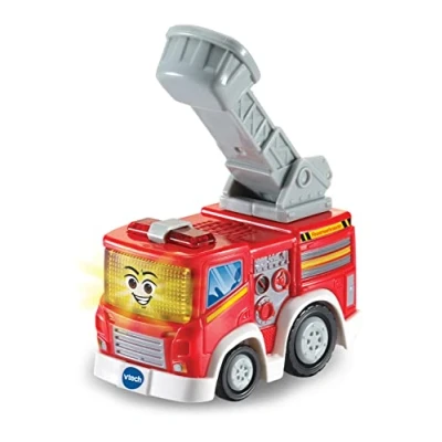 Imagen de VTech 80 557604 TUT Speedy Flitzer Coche de bomberos juguete, multicolor (idioma alemán)