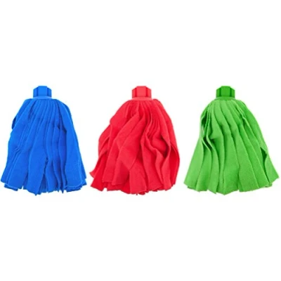 Imagen de PAMEX Fregonas Microfibra Tiras Colores Surtidos Set 3 Unidades Usos