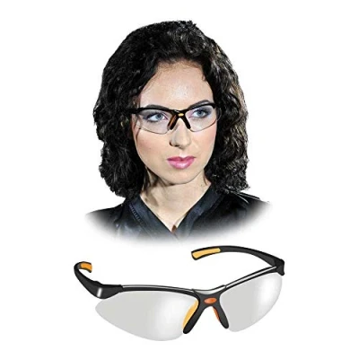 Imagen de Reis OO Dakota Gafas de protección, talla única, 1 unidad, color transparente, negro y naranja