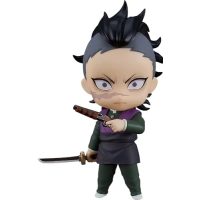 Imagen de GOOD SMILE COMPANY Genya shinazugawa Fig. 10 cm Demon Slayer kimetsu no Yaiba nendoroid