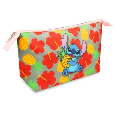 Imagen de Disney Neceser de baño Stitch Bolsa Maquillaje Viaje niña y Mujer, Multicolor, Talla única, Moderno
