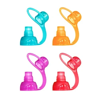 Imagen de ChooMee Tapas para bolsitas de alimento reutilizable el bebé 4 piezas Multicolor