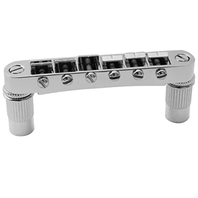 Imagen de Musiclily Pro 52mm Puente Tune o matic Cuerpo Ancho para Guitarra Eléctrica tipo Epiphone Les Paul SG, Cromado