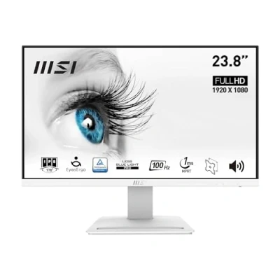 Imagen de MSI PRO MP243XP Monitor Oficina 23.8&quot; FHD, Panel IPS 1920 x 1080, 100 Hz, Pantalla Confort Ocular, Montaje VESA, Altavoces Integrados, Soporte Display Kit, Regulable, HDMI 1.4, DP 1.2a