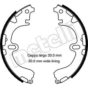 Imagen de Kit de zapatas METELLI 53 0422