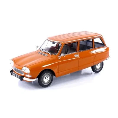 Imagen de Norev NV181674 1:18 Citroen Ami 8 Break 1975 Tenere Modelo Coleccionable Naranja, Multicolor