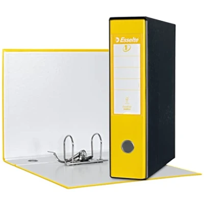 Imagen de ESSELTE G55 Eurofile Grabador f.to protocolo lomo 8 cm Amarillo
