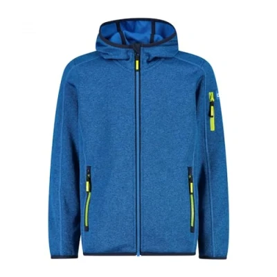 Imagen de CMP Chaqueta de Knit Tech para niños con Capucha Fija, River Darker, 98