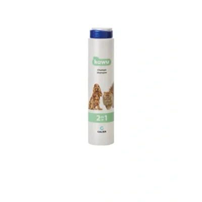 Imagen de Calier Kawu 2 en 1. Champú y Acondicionador Perros Gatos. 250 ml