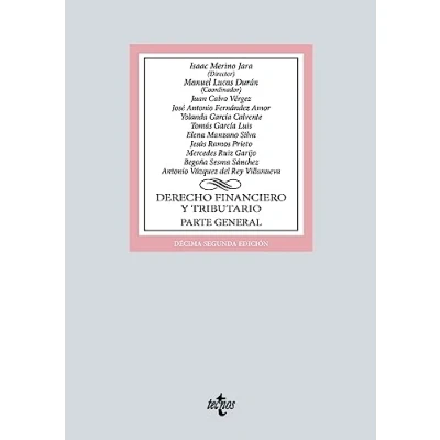 Imagen de Derecho financiero y tributario: Parte general (Derecho Biblioteca Universitaria de Editorial Tecnos)