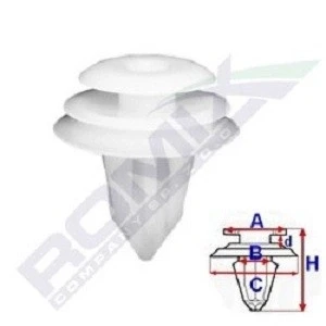 Imagen de ROMIX C10075 Grapa SUZUKI: SX4 I Hatchback, SWIFT 3, Jimny SUV, TOYOTA: Corolla Verso, Auris IX Station Wagon, NISSAN: Qashqai 2