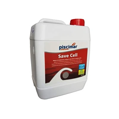 Imagen de Piscimar PM 695 Save Cell: Mejora el Rendimiento y Vida útil del clorador salino. Botella 5 Lt