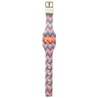Imagen de DISOK Reloj LED Silicona (Niña) Relojes Digitales, para Niños Infantiles Adolescentes, Detalles y Recuerdos de Comuniones Baratos Cumpleaños, Bodas