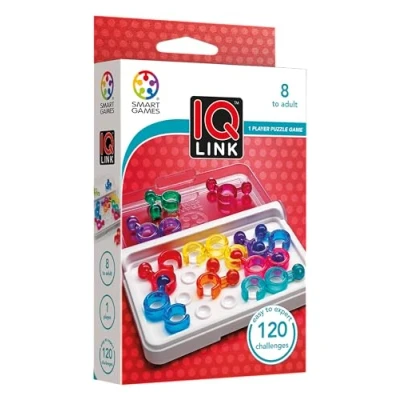 Imagen de Smart Games IQ Link Rompecabezas Niños Y Adultos Juegos De Mesa 8 Años O Más Incluye 120 Desafíos Infantiles