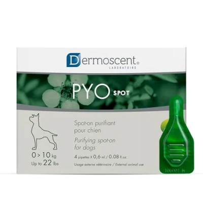 Imagen de Dermoscent 920 7222 Pyospot 0Kg 10Kg para Perros 4Pip