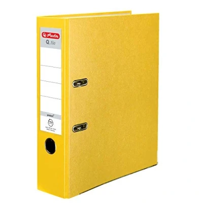 Imagen de Herlitz Carpeta A4, 8 cm, color amarillo