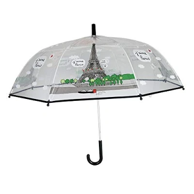 Imagen de Yves Saint Laurent UMBRELLA Paraguas clásico 76 Centimeters Transparente (Transparente)