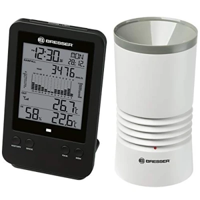 Imagen de Bresser Profi Regenmesser Pluviómetro, 20x11x11 cm