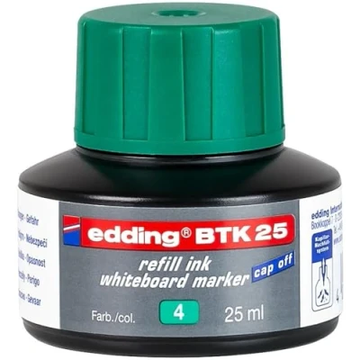 Imagen de Edding BTK 25 Rotulador para pizarra (25 ml), color verde