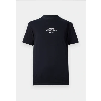 Imagen de Armani Exchange Camiseta estampada, Hombre, Talla: Large, Deep navy