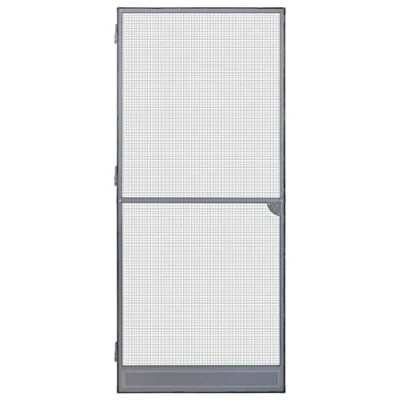 Imagen de Schellenberg 70096 Puerta mosquitera Premium, 120 x 240 cm, antracita