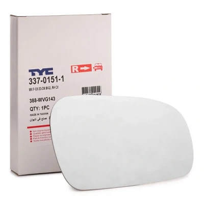Imagen de Cristal de espejo, retrovisor exterior TYC 337 0151 1