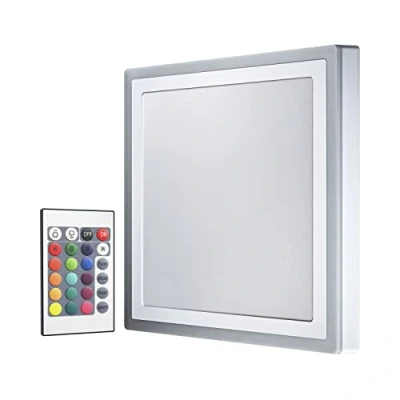Imagen de LEDVANCE Wand &amp; Deckenleuchte LED COLOR + WHITE Square warmweiss 400mm 38W Aluminium IP20