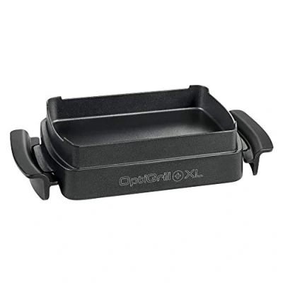 Imagen de Tefal OptiGrill Snacking/Baking XA726870 XL Bandeja para Hornear, 2 litros, Aluminio Fundido, Negro