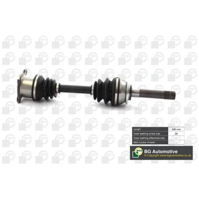 Imagen de BGA DS6100R Árbol de transmisión Eje delantero, derecha MITSUBISHI: Pajero 2, L200 III Pick up, Sport 1 SUV