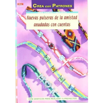 Imagen de NUEVAS PULSERAS DE LA AMISTAD ANUDADAS CON CUENTAS (CREA PATRONES Y ABALORIOS)