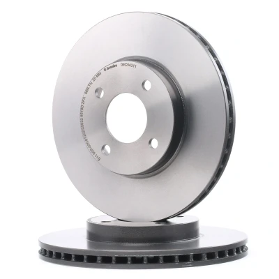 Imagen de BREMBO COATED DISC LINE 09.C543.11 Disco de freno 260 22 4 ventilación interna revestido NISSAN: Note II Hatchback, Micra 4, IV Hatchback