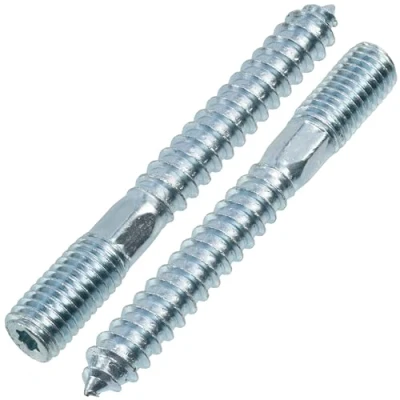 Imagen de AERZETIX C75887 Juego de 12 tornillos doble rosca M10x80mm espárrago roscado en acero