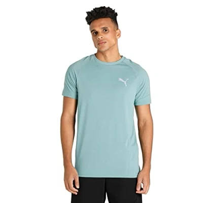 Imagen de PUMA Camiseta Evostripe, Hombre, Azul Mineral, XXL
