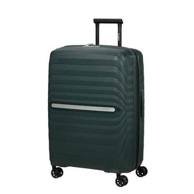 Imagen de Samsonite Neo Flux Spinner M, Maleta Ampliable, 68 cm, 86/96 L, Verde (Jungle Green)