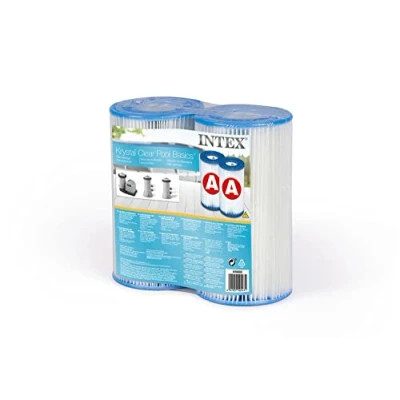 Imagen de Intex 29002 Cartucho para filtros piscinas, 2 unidades, Color Neutro